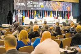  ?? CONTRIBUTE­D ?? Over 300 delegates attended the last Caribbean Shipping Executives’ Conference held in Fort Lauderdale, Florida, last May.