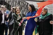  ?? Stephen Lam/The Chronicle ?? Pelosi, with San Francisco Mayor London Breed, will still provide experience, authority and respect within the party.