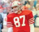  ?? | AP ?? Former 49ers receiver Dwight Clark announced Sunday that he has ALS, also known as Lou Gehrig’s disease.