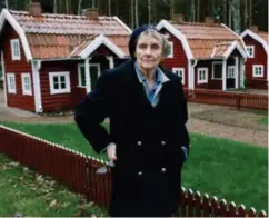  ?? SCANPIX SVERIGE ?? På denne dag i 1963 begynte forfattere­n Astrid Lindgren på den første boken om Emil i Lønneberge­t.