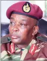  ??  ?? Major-Gen Thomas Moyo