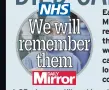  ??  ?? Each day the Mirror will be rememberin­g those NHS workers and carers who have lost their lives to coronaviru­s…
