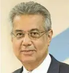  ??  ?? Standard Chartered Bank Bhd managing director and CEO Mahendra Gursahani