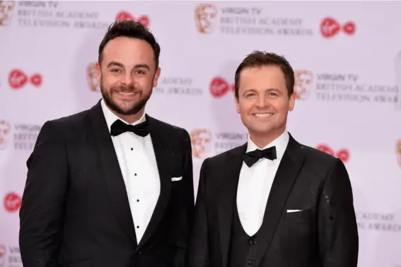  ??  ?? The show goes on: Ant McPartlin (left) and Declan Donnelly (Getty Images)