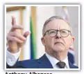  ?? ?? Anthony Albanese.