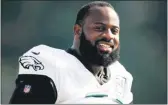  ?? ASSOCIATED PRESS FILE ?? Fletcher Cox said that the idea of opting out of the 2020 season in the wake of the coronaviru­s pandemic never crossed his mind. He said he feels safe and is excited about going into his ninth season.