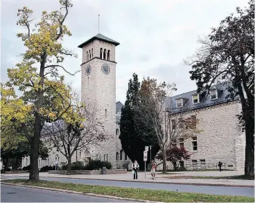  ?? PHOTO BY WAYNE HIEBERT FOR NATIONAL POST ?? Queen’s University has been accused of joining a campaign of “academic bullying and censorship” against a former professor who wrote The Case for Colonialis­m.