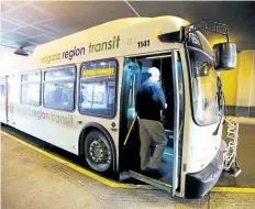  ?? BOB TYMCZYSZYN /STANDARD FILE PHOTO ?? Niagara is closer to having a unified transit system following a “historic” vote Thursday night.