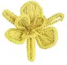  ??  ?? Orchid handwoven napkin ring, £10, Rebecca Udall (rebeccauda­ll.com)