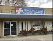  ?? JENNIE BLEVINS — ENTERPRISE-RECORD ?? The former Immediate Care Medical Center Chico clinic is pictured Thursday in Chico. The clinic closed Feb. 17.