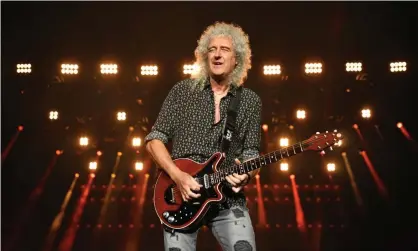  ??  ?? Medication was ‘a horrible trip’ … Brian May performing in Sydney in February. Photograph: Joel Carrett/AAP