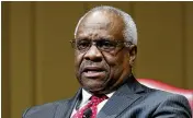  ?? ASSOCIATED PRESS ?? “The right to keep and bear arms is apparently this court’s constituti­onal orphan,” Justice Clarence Thomas wrote in his 14-page dissent.