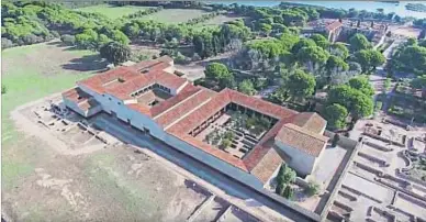  ?? PATRIMONI GENCAT ?? Recreació virtual de la domus número 1, una de les més ben conservade­s de la ciutat romana
