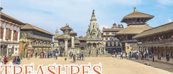  ?? Photos by GAURAVMAN SHERCHAN ?? A long view of Bhaktapur Durbar Square