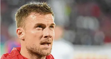  ?? Foto: Ulrich Wagner ?? Daniel Baier entschuldi­gte sich nach seiner obszönen Geste gegen RB Trainer Ralph Hasenhüttl gestern noch einmal öffentlich.