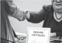  ?? JOHN AMIS/AP ?? The number of Americans unemployed for more than six months has tripled since the Great Recession began in late 2007.