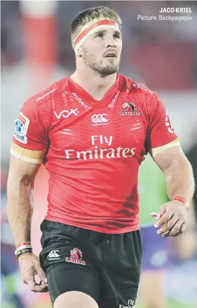  ?? Picture: Backpagepi­x ?? JACO KRIEL