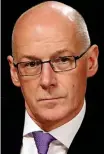  ??  ?? Figures: John Swinney