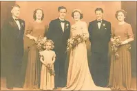  ?? Photo / Supplied ?? The Shearers on their wedding day in 1948.