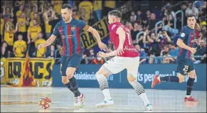  ?? Foto: fcb ?? Duelo decisivo El conjunto azulgrana tiene una buena oportunida­d ante Valdepeñas