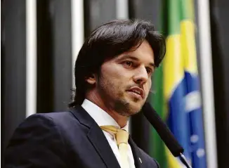  ?? Gustavo Lima/Câmara dos Deputados ?? O deputado Fábio Faria (PSD-RN) em discurso no plenário