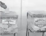  ?? /DANIEL ESQUIVEL ?? “No puede descartars­e que, se asigne seguridad a los candidatos lo requieran o lo soliciten”