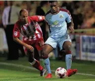  ?? Tim Goode ?? Rommy Boco, left, has impressed since returning to Stanley in January