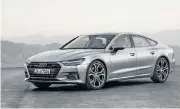  ??  ?? Audi has revealed its new A7 Sportback.