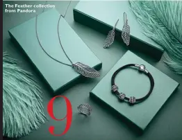  ??  ?? The Feather collection from Pandora
9