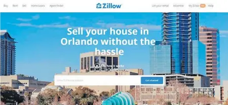  ?? FILE ?? Zillow has announced it will be ending Zillow Offers, eliminatin­g the house-flipping side of its business.