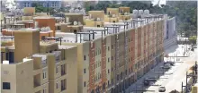  ?? Reuters ?? Saudi Arabia aims to increase national ownership of homes to 52% from 47% by developing the mortgage market