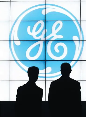  ?? GOH SENG CHONG / BLOOMBERG FILES ?? From GE’s perspectiv­e, unused credit is a crucial backstop as analysts voice concerns about the risk of a funding shortage.