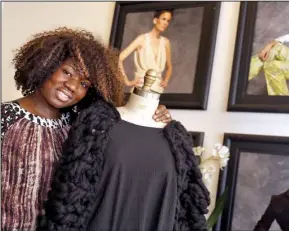  ?? Arkansas Democrat- Gazette/ JOHN SYKES JR. ?? It was her status as a fi nalist in Project Runway Season 5 that fi rst brought the fashions of Korto Momolu to a New York Fashion Week catwalk. She has returned to the city to show her line nearly every season since. If you’re a designer with...