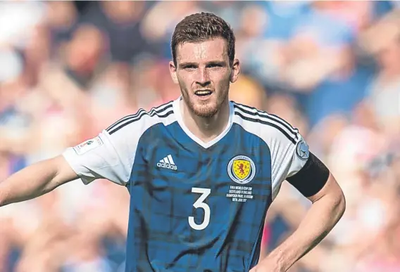  ??  ?? Former United star Andy Robertson could earn his club upwards of £500,000 should he complete a switch from Hull City to a Premier League club.