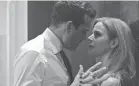  ?? USA NETWORK ?? The romance between Harvey (Gabriel Macht) and Donna (Sarah Rafferty) will be a focus of “Suits.”