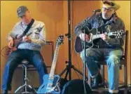  ?? PHOTO COURTESY EARLVILLE OPERA HOUSE ?? Local duo BARKER * BLAZE will perform at the Earlville Opera House on Saturday, July 14, 2018, from 1-3p.m.