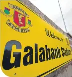  ??  ?? Edusport Academy play their home games at Galabank
