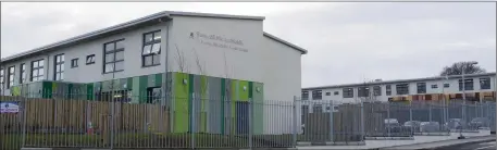  ??  ?? The finished new primary school, Bunscoil Nic Amhlaidh, Catherine McCauley Junior School.