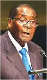  ?? ?? President Mugabe