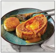  ??  ?? Spiced Bread Egg in a Hole (For The Washington Post/Tom McCorkle)