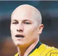  ??  ?? INJURED: Aaron Mooy.