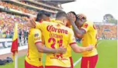  ?? | MEXSPORT ?? Miguel Ángel Sansores anotó el gol con el que Monarcas sueña con eliminar al mejor equipo del torneo.