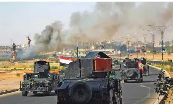  ?? FOTO: AHMAD AL-RUBAYE/AFP ?? Die Kurden mussten sich aus zahlreiche­n Regionen zurückzieh­en, unter anderem auch aus Kirkuk.