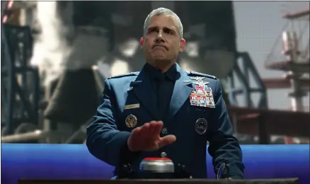  ?? NETFLIX ?? Steve Carell portrays General Mark R. Naird, leader of the U.S. Space Force, in Netflix’s new series “Space Force.”