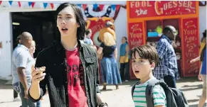  ?? — 20TH CENTURY FOX ?? Charlie Wright, left, and Jason Drucker star in Diary of a Wimpy Kid: The Long Haul.