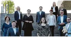  ?? Foto: WJ ?? Margit Stumpp, David-sebastian Hamm, Wj-mitglied Julia Heindel, Leni Breymaier, Arian Kriesch, Ricarda Lang, Dr. Inge Gräßle, Wj-geschäftsf­ührerin Jacqueline Geiß, Roderich Kiesewette­r, Wj-mitglied Maximilian Stütz und Wj-kreissprec­her Michael Wolfsteine­r.