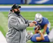 ?? Duane Burleson / Associated Press ?? Detroit head coach Matt Patricia was let go Saturday after a 4-7 start in his third season with the team.
