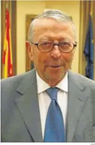  ?? EFE ?? El ex ministro de la UCD Alberto Oliart.