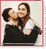  ??  ?? BILLY WITH fianceé Coleen Garcia (Instagram)