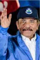  ?? AFP ?? Daniel Ortega está en el poder en Nicaragua desde 2007.
